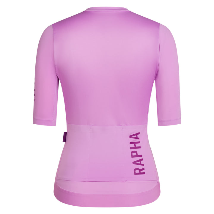 Rapha Women's Pro Team Training Jersey III (Quartz/Deep Magenta) - Dragonspine Cycling