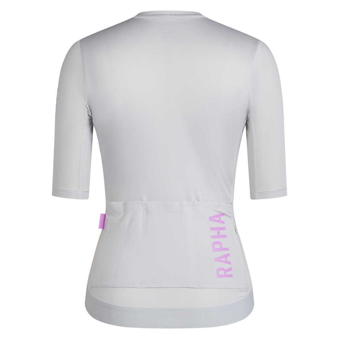 Rapha Women's Pro Team Training Jersey III (Silver/Quartz) - Dragonspine Cycling