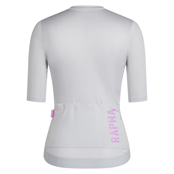 Rapha Women's Pro Team Training Jersey III (Silver/Quartz) - Dragonspine Cycling