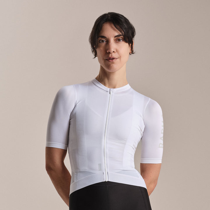 Rapha Women's Pro Team Training Jersey III (White/Silver) - Dragonspine Cycling
