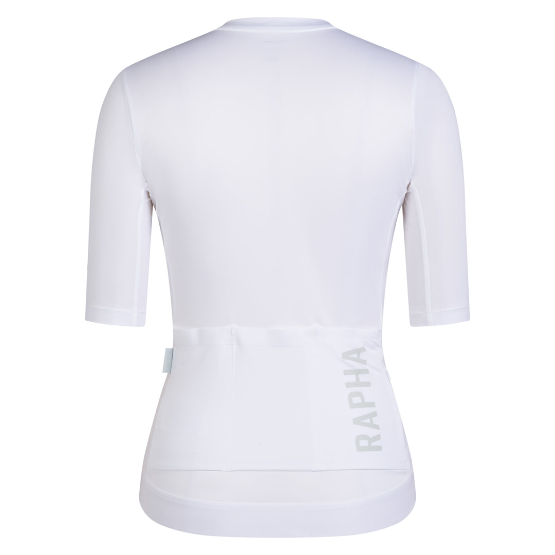Rapha Women's Pro Team Training Jersey III (White/Silver) - Dragonspine Cycling