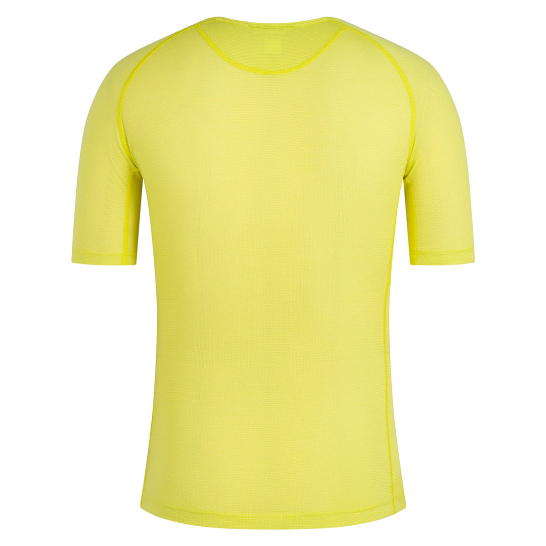 Rapha Men's Merino Lightweight Base Layer - Short Sleeve (Chartreuse/Chartreuse) - Dragonspine Cycling
