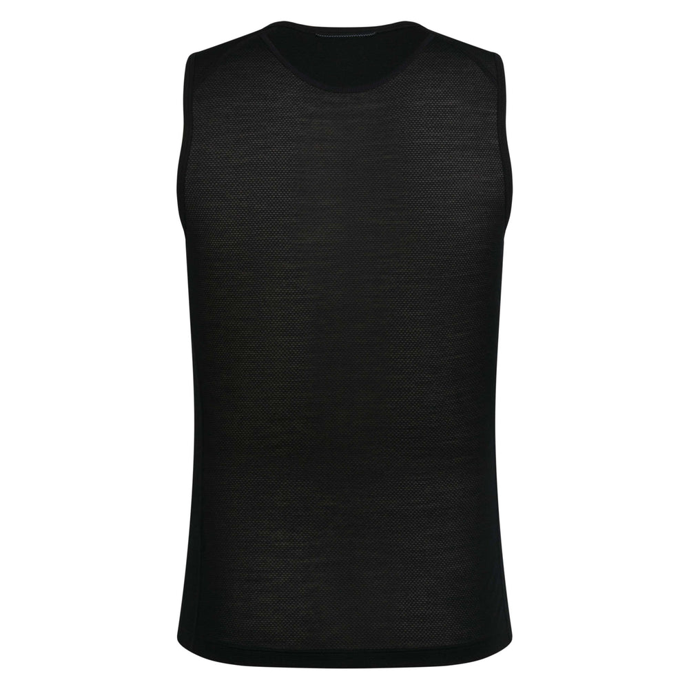 Rapha Men's Merino Lightweight Base Layer - Sleeveless (Black/Black) - Dragonspine Cycling