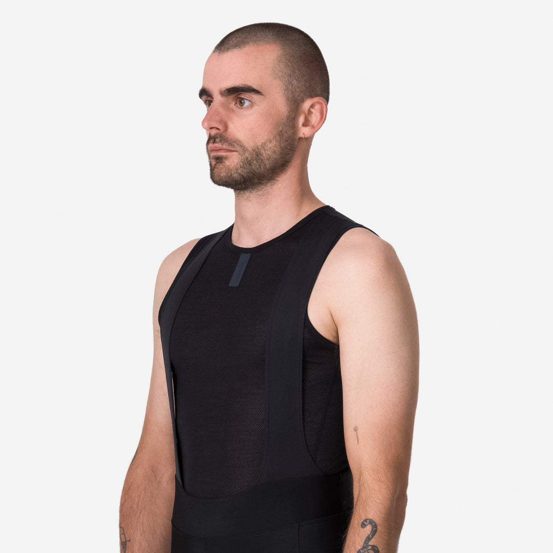 Rapha Men's Merino Lightweight Base Layer - Sleeveless (Black/Black) - Dragonspine Cycling