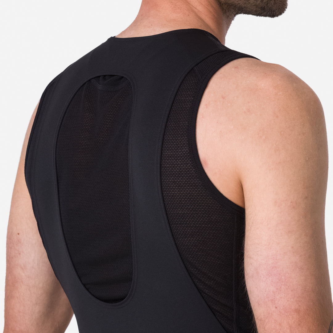 Rapha Men's Merino Lightweight Base Layer - Sleeveless (Black/Black) - Dragonspine Cycling