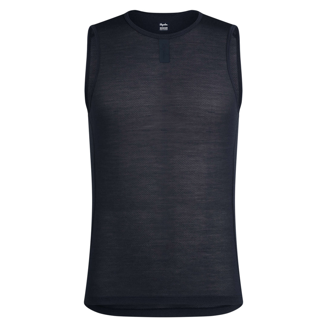 Rapha Men's Merino Lightweight Base Layer - Sleeveless (Dark Navy/Dark Navy) - Dragonspine Cycling
