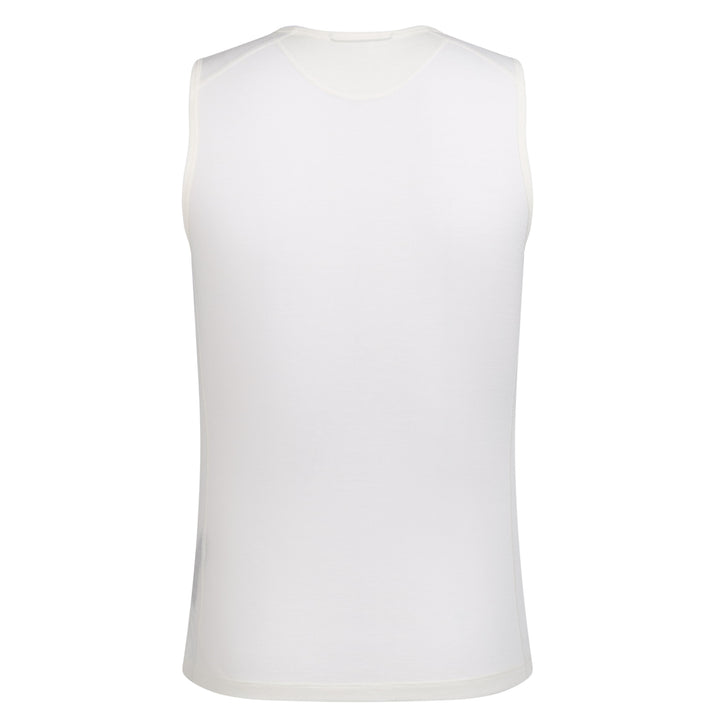 Rapha Men's Merino Lightweight Base Layer - Sleeveless (Cream/White) - Dragonspine Cycling