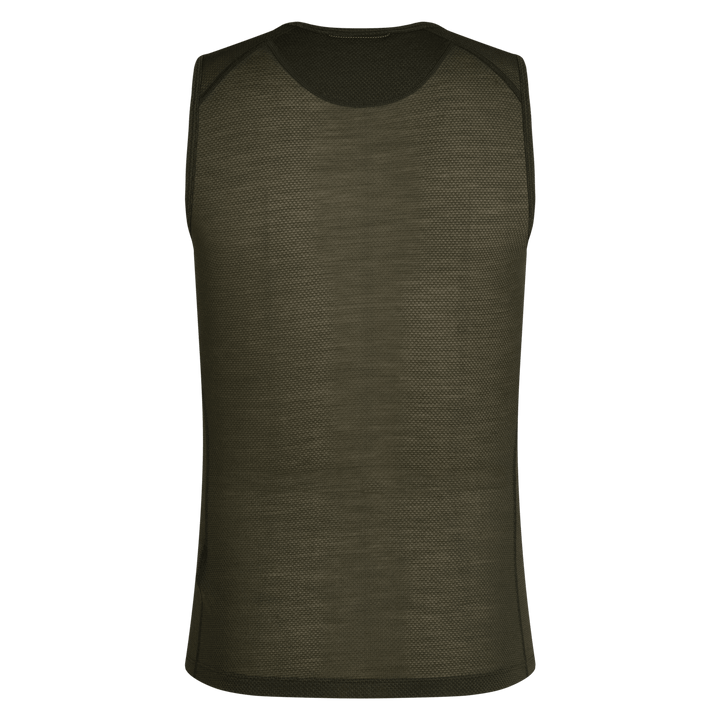 Rapha Men's Merino Lightweight Base Layer - Sleeveless (Dark Green/Dark Green) - Dragonspine Cycling