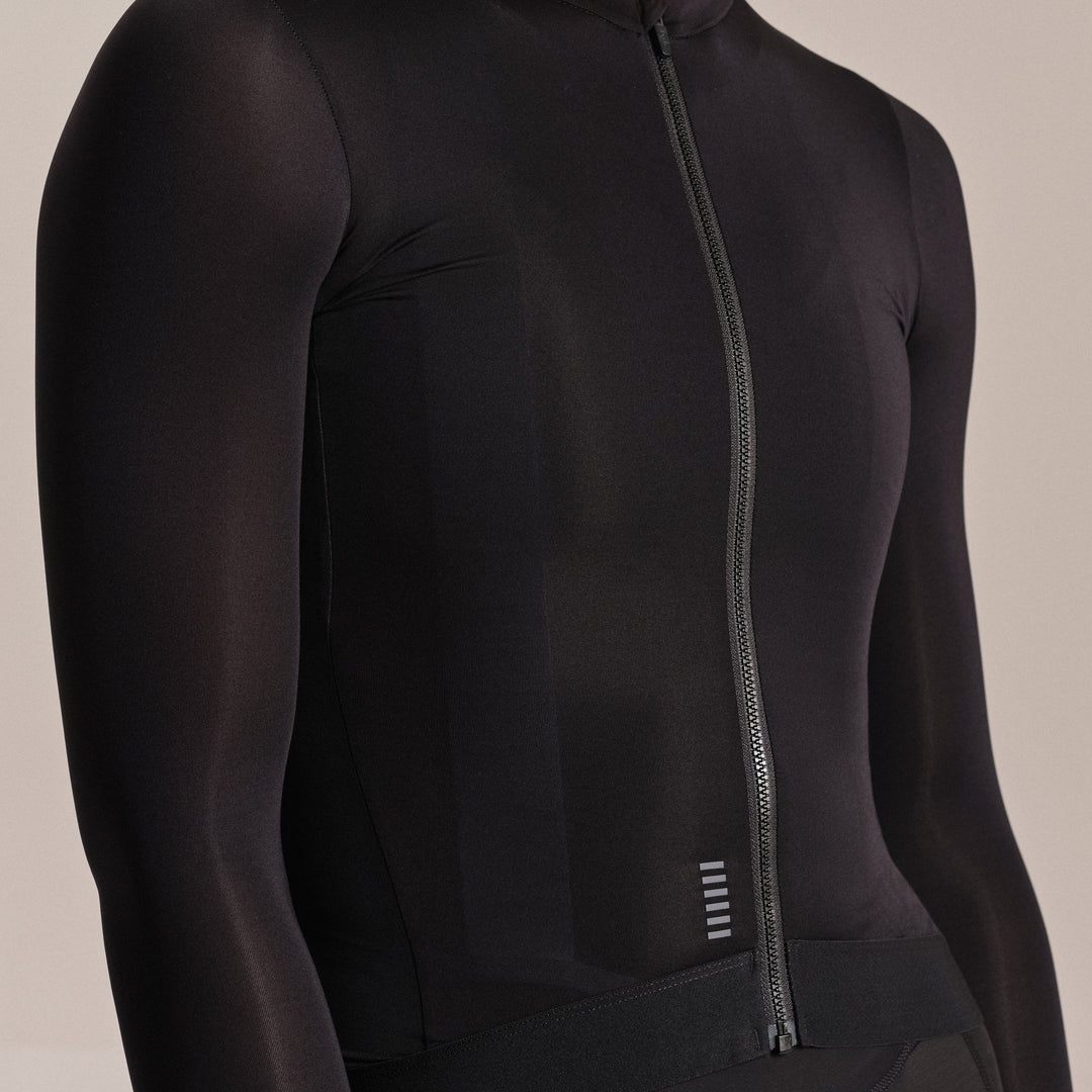 Rapha Women's Pro Team LS Lightweight Jersey III (Black/Dark Grey) - Dragonspine Cycling