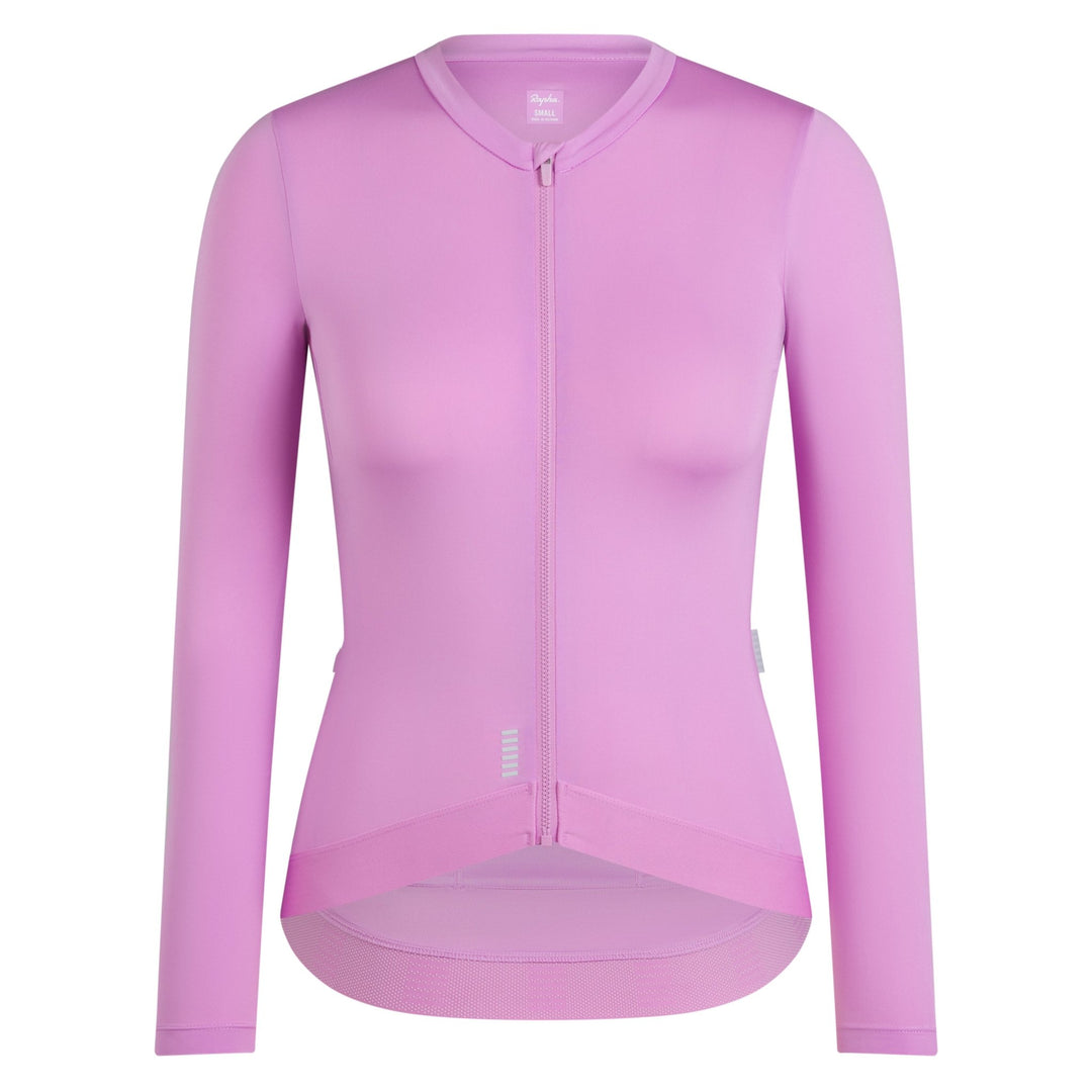 Rapha Women's Pro Team LS Lightweight Jersey III (Quartz/Silver) - Dragonspine Cycling