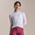 Rapha Women's Pro Team LS Lightweight Jersey III (White/Silver) - Dragonspine Cycling