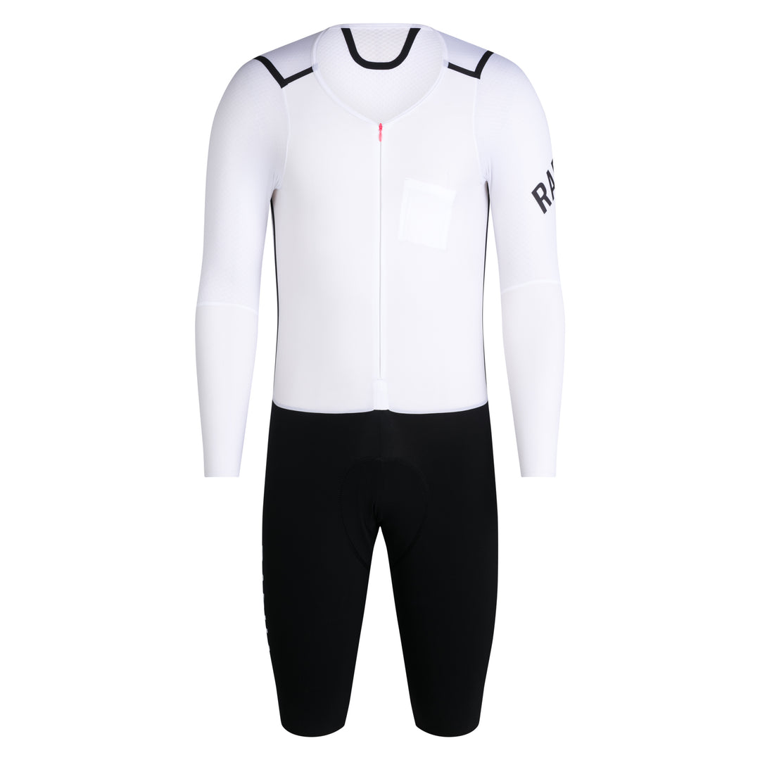 Rapha Men's Pro Team TT Aero Suit (White/Black) - Dragonspine Cycling