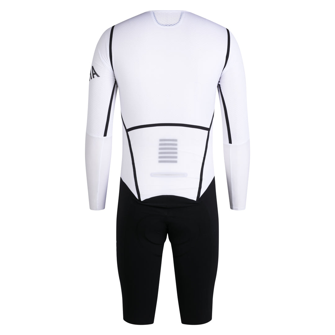 Rapha Men's Pro Team TT Aero Suit (White/Black) - Dragonspine Cycling