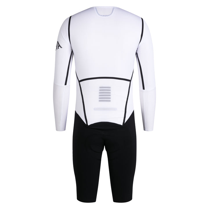 Rapha Men's Pro Team TT Aero Suit (White/Black) - Dragonspine Cycling