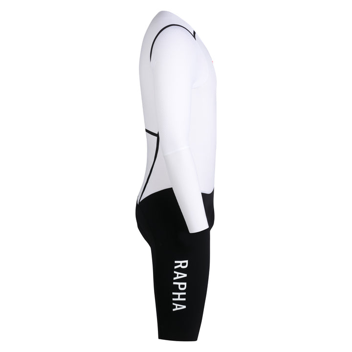 Rapha Men's Pro Team TT Aero Suit (White/Black) - Dragonspine Cycling