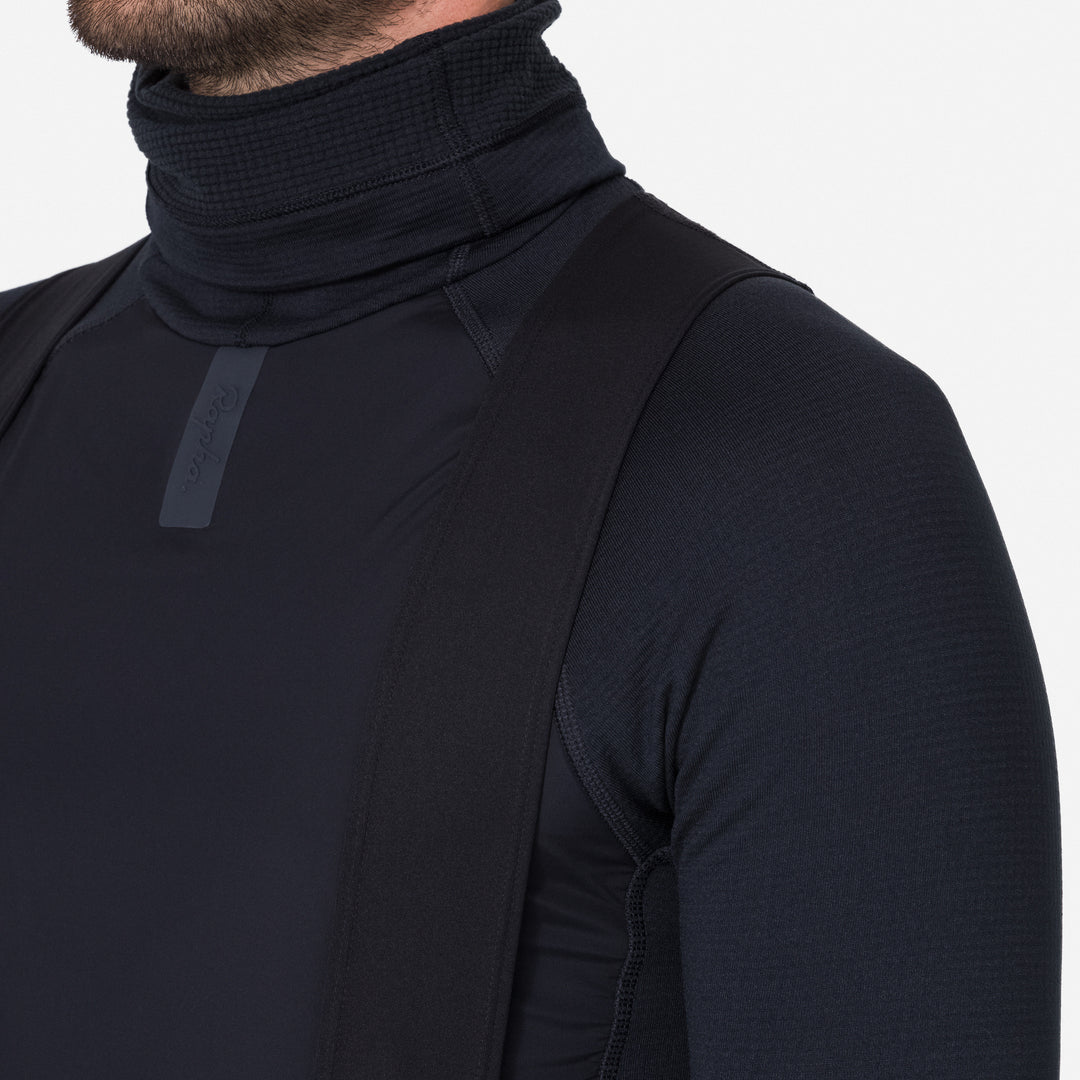 Rapha Men's Insulated Windblock Base Layer (Black/Black) - Dragonspine Cycling