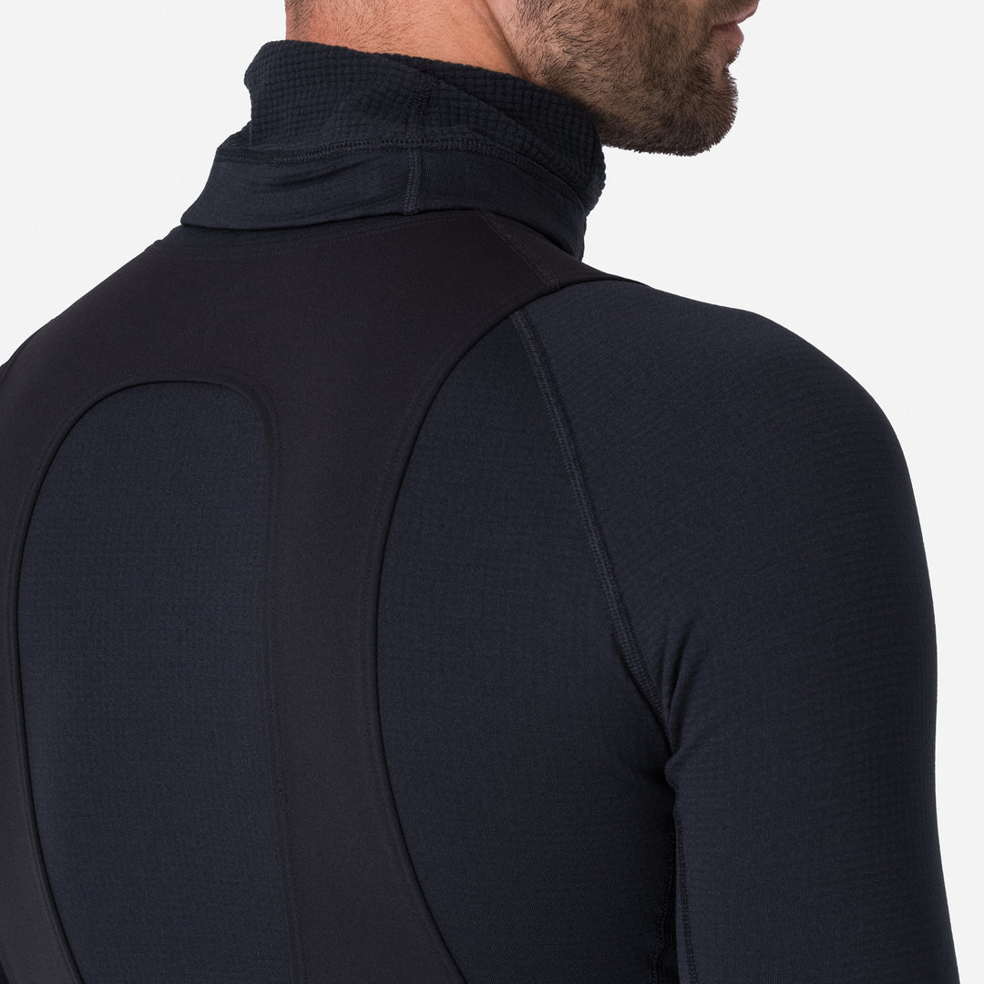 Rapha Men's Insulated Windblock Base Layer (Black/Black) - Dragonspine Cycling