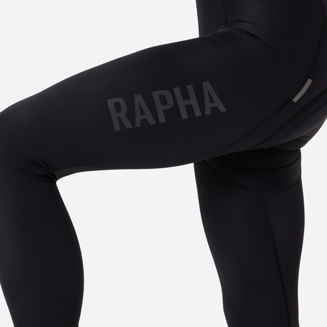 Rapha Men's Pro Team Lightweight Tights (Black/Black) - Dragonspine Cycling