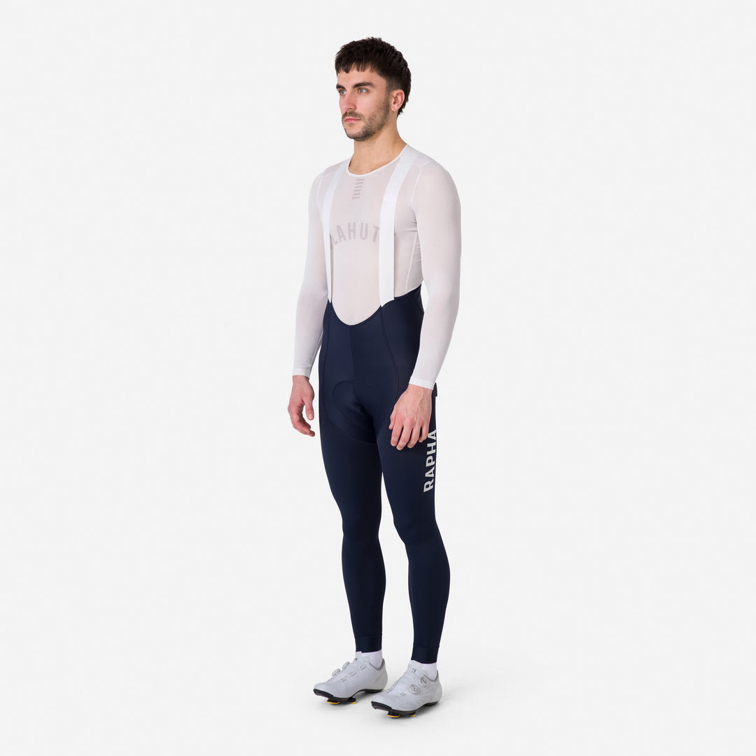 Rapha Men's Pro Team Lightweight Tights (Dark Navy/White) - Dragonspine Cycling