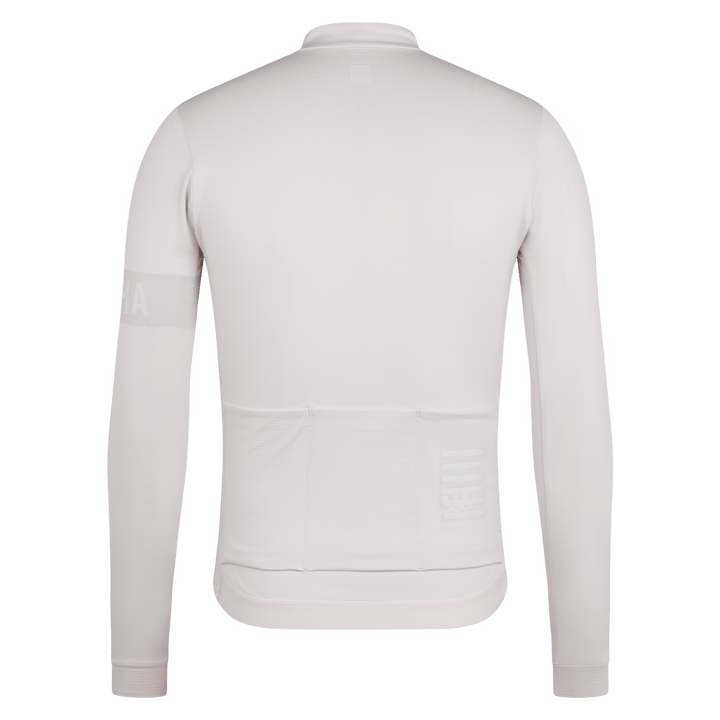 Rapha Men's Pro Team Long Sleeve Midweight Jersey II (Blush/White) - Dragonspine Cycling
