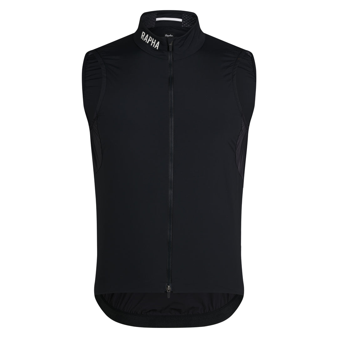 Rapha Men's Pro Team Insulated Gilet (Black/White) - Dragonspine Cycling