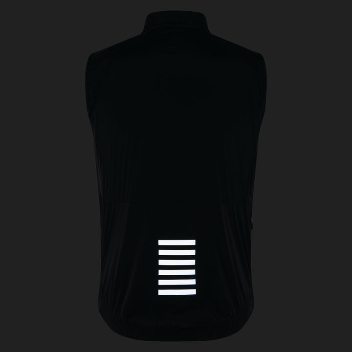 Rapha Men's Pro Team Insulated Gilet (Black/White) - Dragonspine Cycling