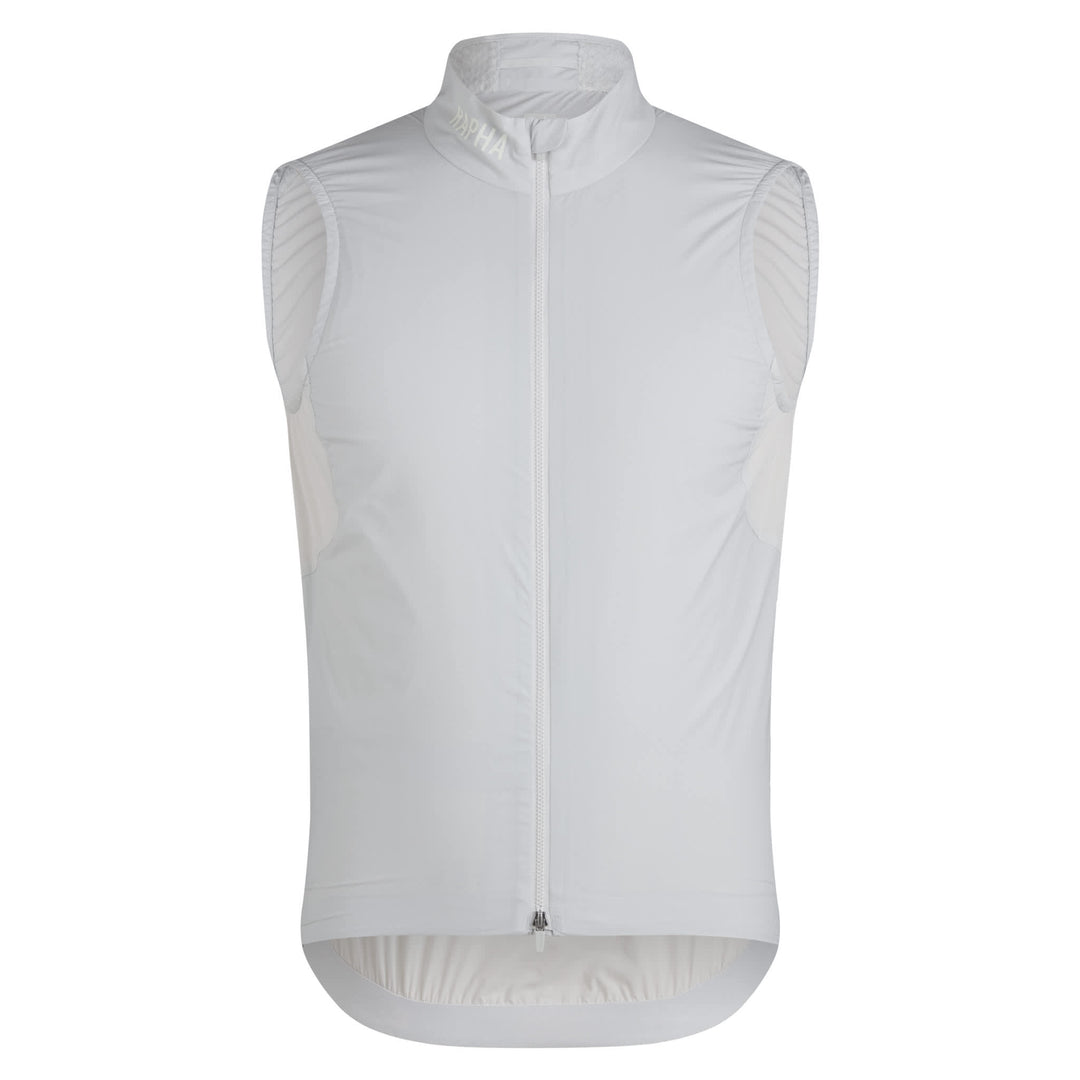 Rapha Men's Pro Team Insulated Gilet (Silver/White) - Dragonspine Cycling