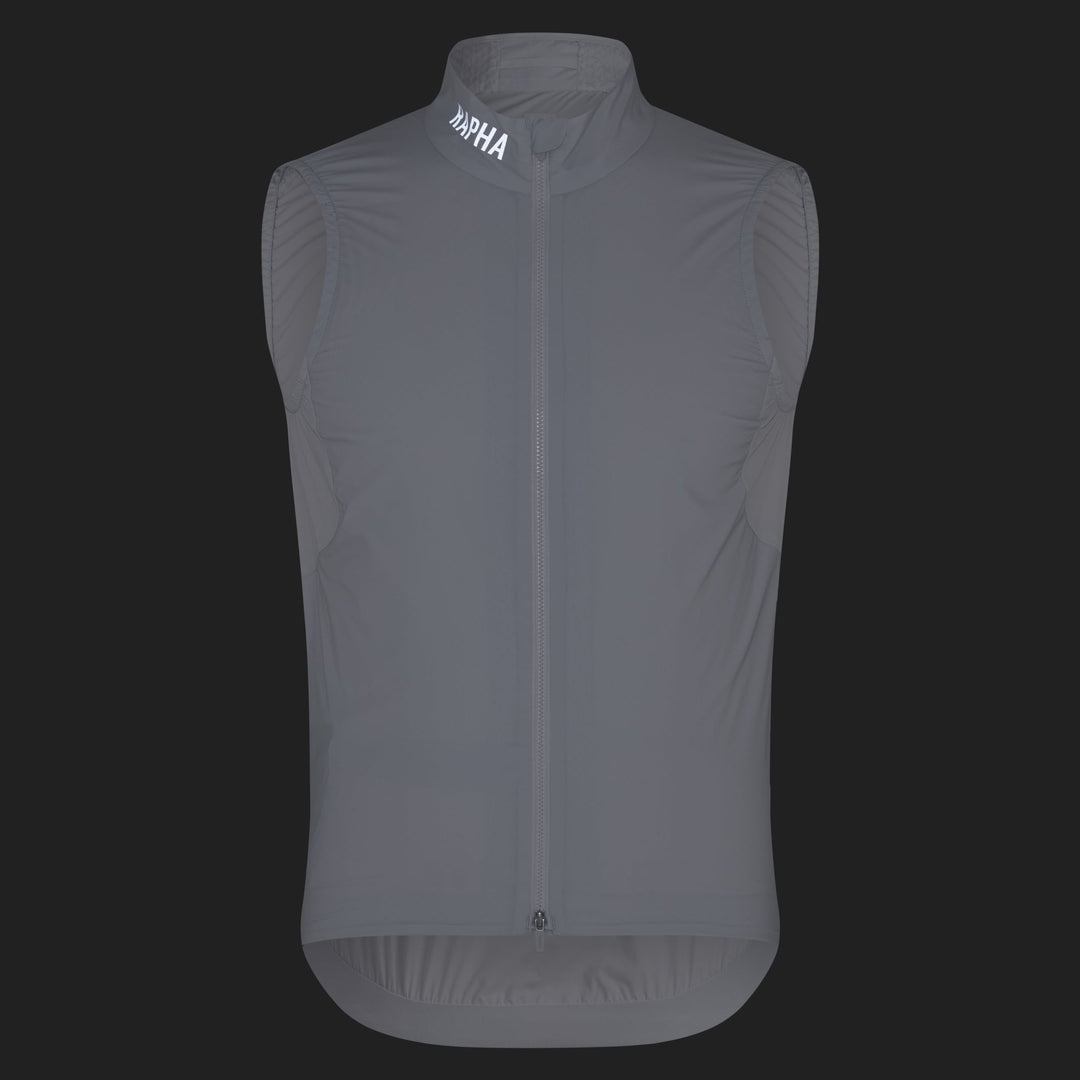 Rapha Men's Pro Team Insulated Gilet (Silver/White) - Dragonspine Cycling