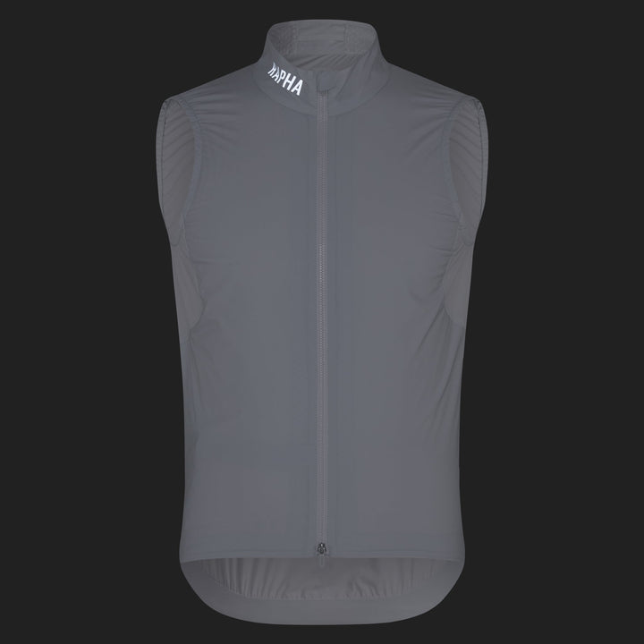 Rapha Men's Pro Team Insulated Gilet (Silver/White) - Dragonspine Cycling