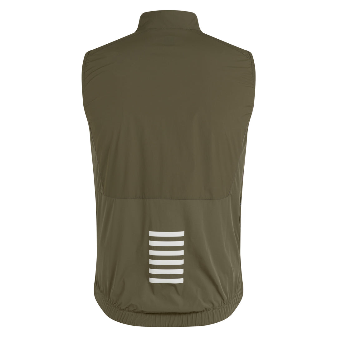 Rapha Men's Pro Team Insulated Gilet (Moss Green/White) - Dragonspine Cycling