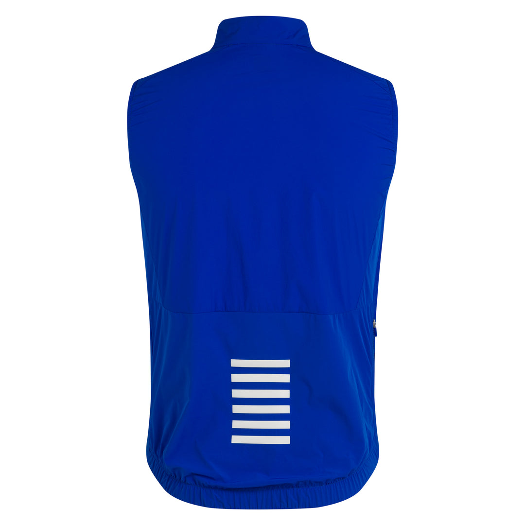 Rapha Men's Pro Team Insulated Gilet (Blue/White) - Dragonspine Cycling