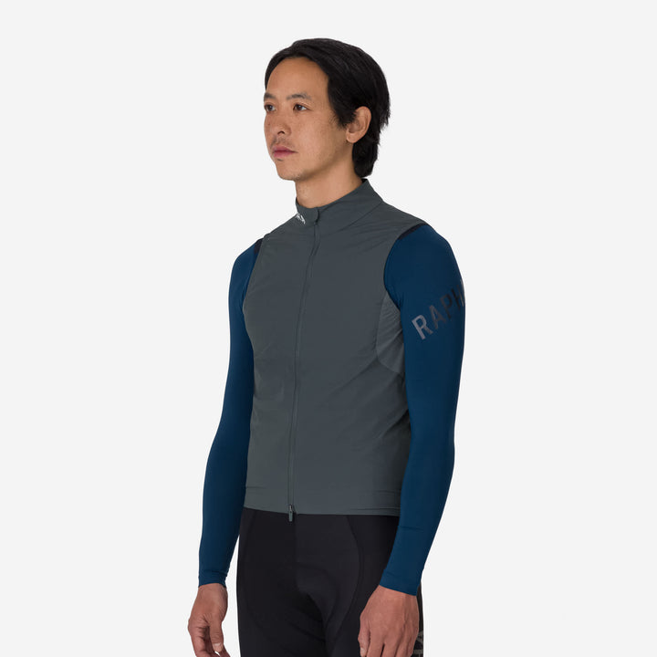 Rapha Men's Pro Team Insulated Gilet (Urban Chic/White Alyssum) - Dragonspine Cycling