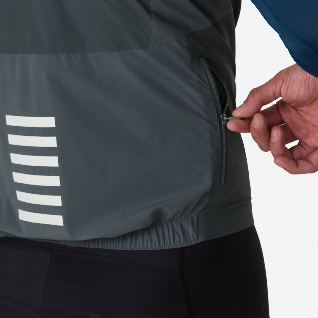 Rapha Men's Pro Team Insulated Gilet (Urban Chic/White Alyssum) - Dragonspine Cycling