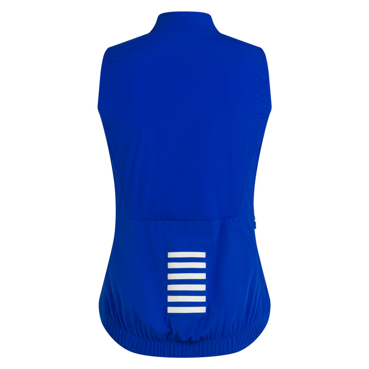 Rapha Women's Pro Team Insulated Gilet (Blue/White) - Dragonspine Cycling
