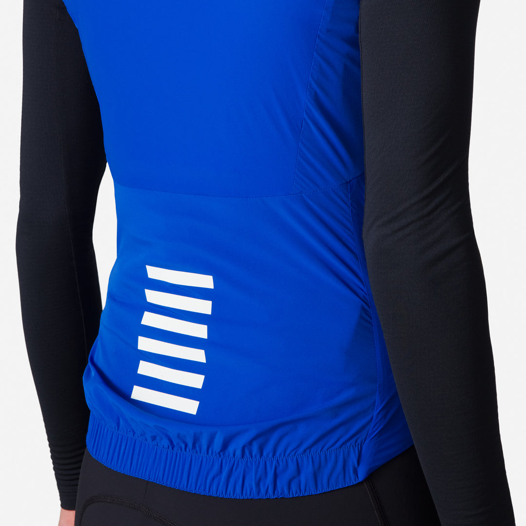 Rapha Women's Pro Team Insulated Gilet (Blue/White) - Dragonspine Cycling