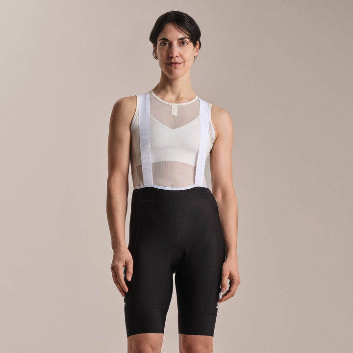 Rapha Women's Pro Team Training Bib Shorts II - Regular (Black/White) - Dragonspine Cycling