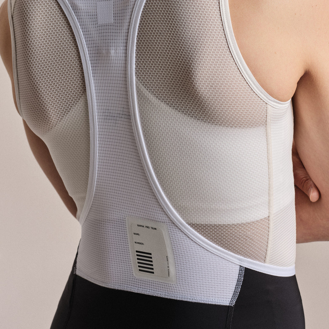 Rapha Women's Pro Team Training Bib Shorts II - Regular (Black/White) - Dragonspine Cycling