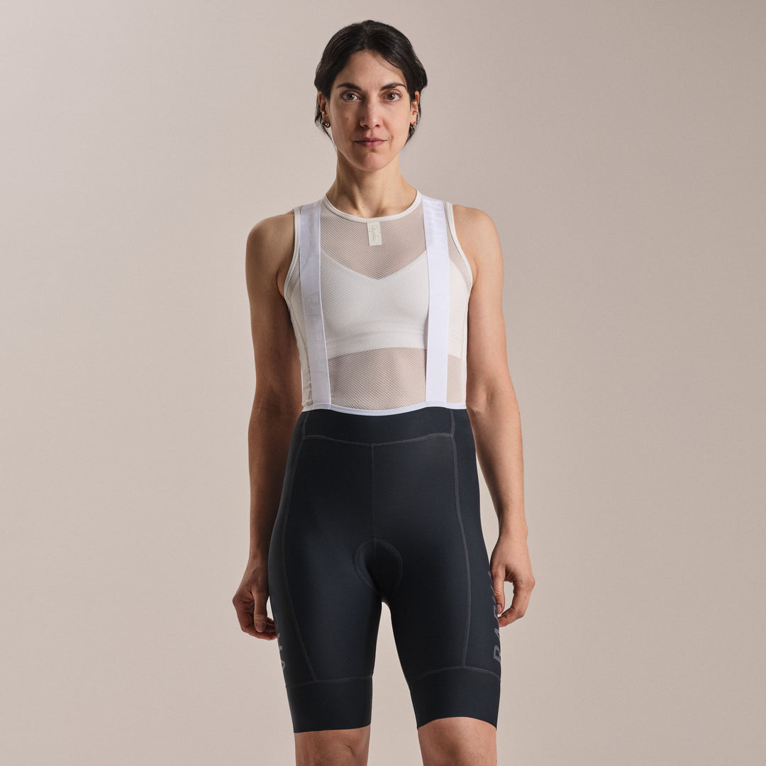 Rapha Women's Pro Team Training Bib Shorts II - Regular (Carbon/Dark Grey) - Dragonspine Cycling