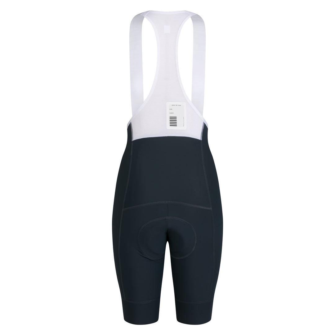 Rapha Women's Pro Team Training Bib Shorts II - Regular (Carbon/Dark Grey) - Dragonspine Cycling