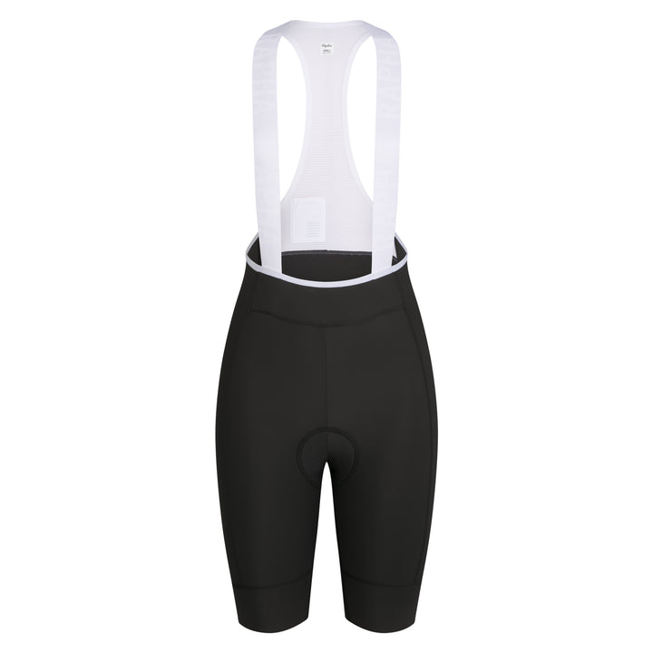 Rapha Women's Pro Team Training Bib Shorts II - Regular (Charcoal/White) - Dragonspine Cycling