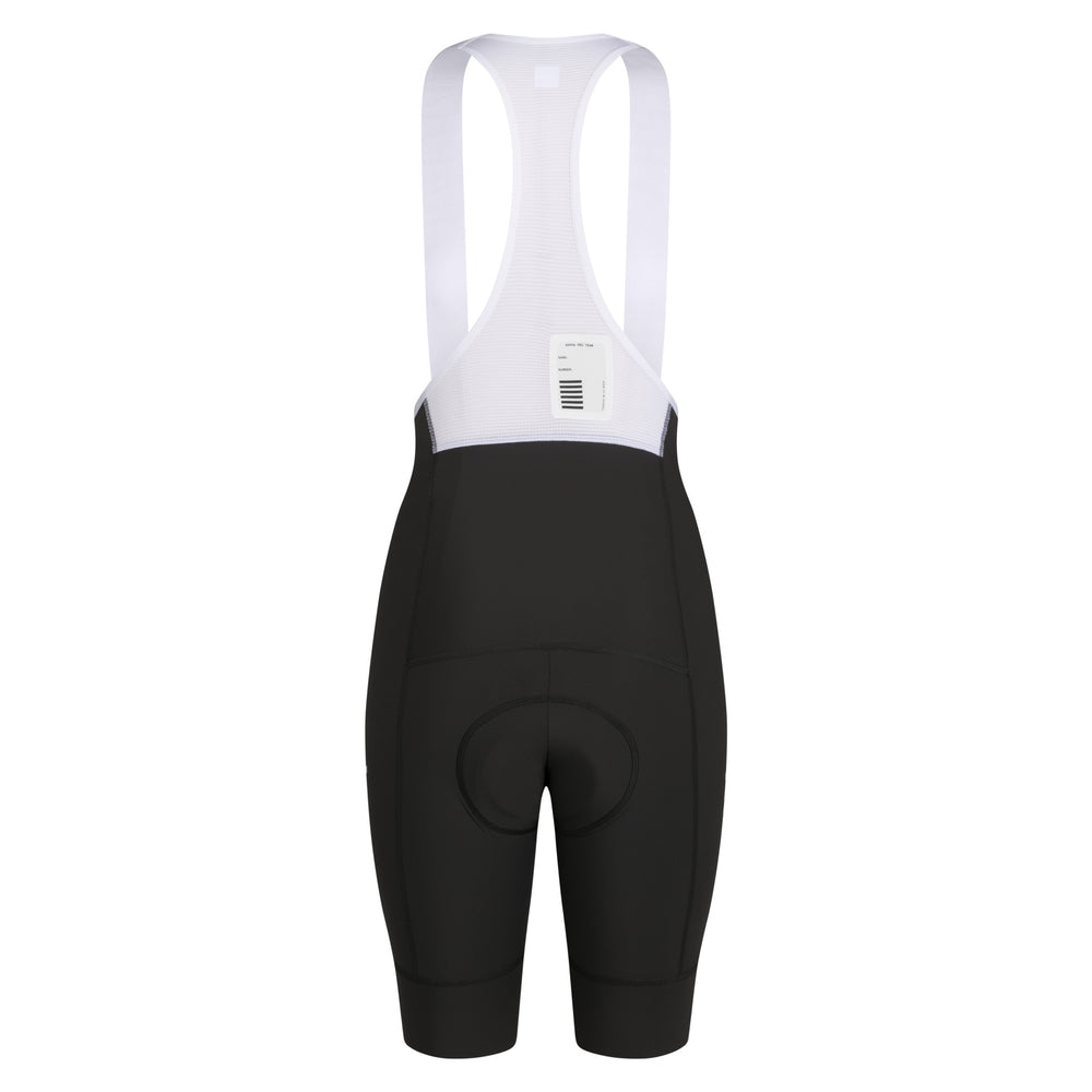 Rapha Women's Pro Team Training Bib Shorts II - Regular (Charcoal/White) - Dragonspine Cycling