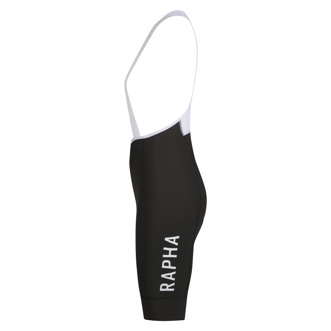Rapha Women's Pro Team Training Bib Shorts II - Regular (Charcoal/White) - Dragonspine Cycling