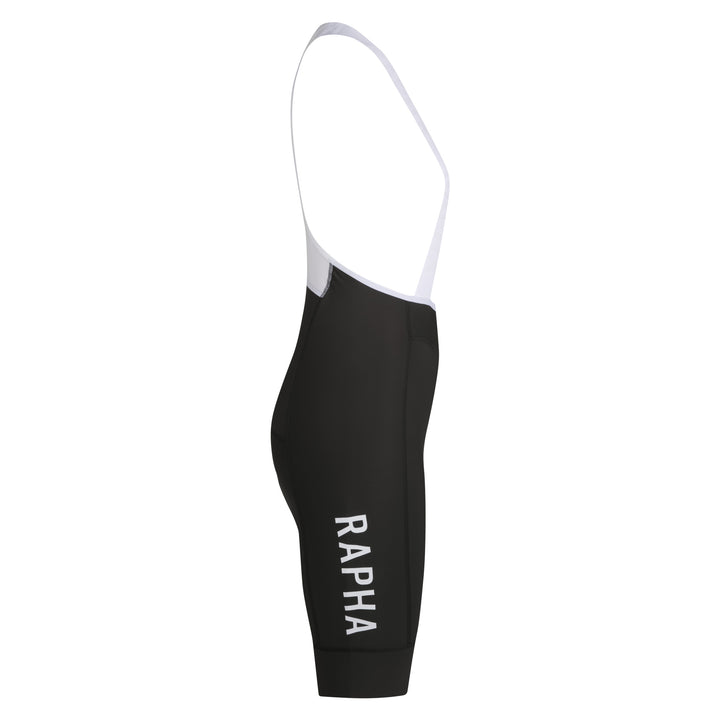 Rapha Women's Pro Team Training Bib Shorts II - Regular (Charcoal/White) - Dragonspine Cycling
