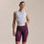 Rapha Women's Pro Team Bib Shorts III - Long (Plum/White) - Dragonspine Cycling