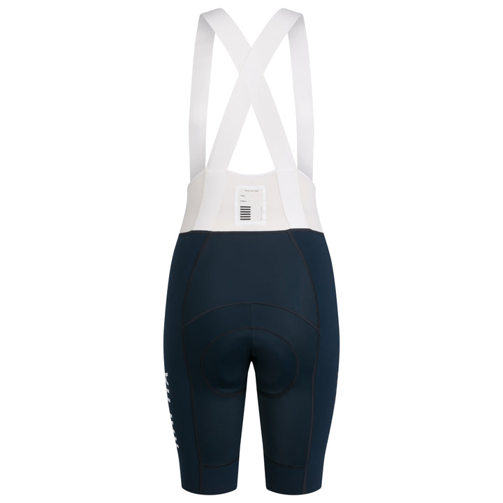 Rapha Women's Pro Team Bib Shorts III - Regular (Carbon/White) - Dragonspine Cycling