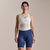 Rapha Women's Pro Team Bib Shorts III - Regular (Fossil Blue/White) - Dragonspine Cycling