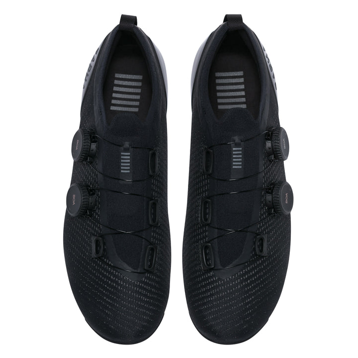 Rapha Pro Team Powerweave Road Shoes (Black/Black) - Dragonspine Cycling