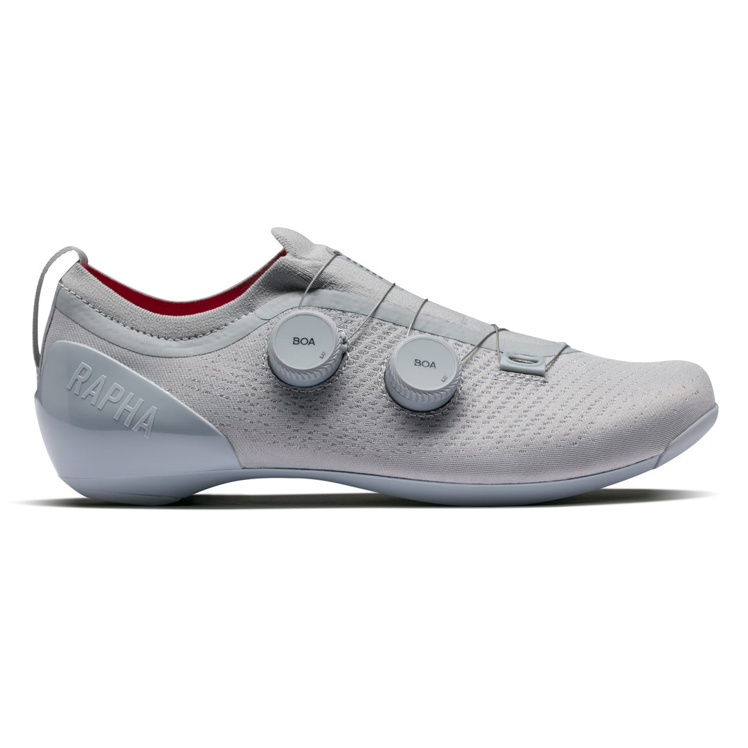 Rapha Pro Team Powerweave Road Shoes (Dark Grey/Silver Reflective) - Dragonspine Cycling