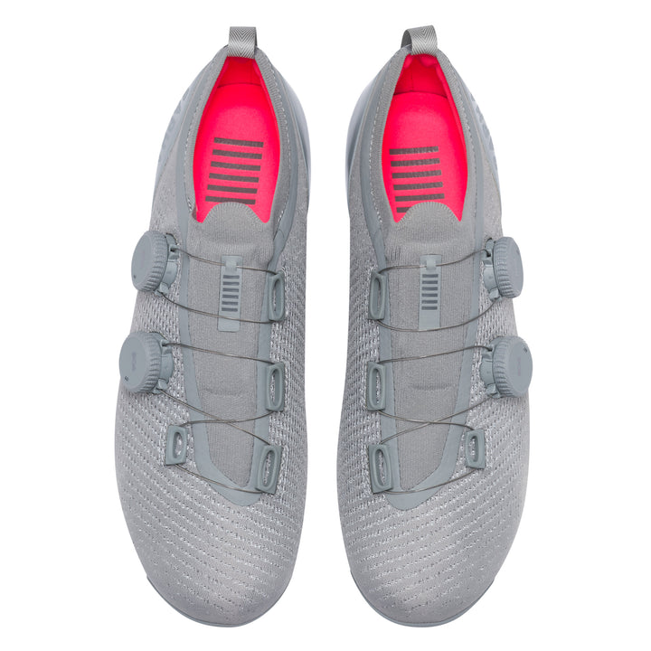 Rapha Pro Team Powerweave Road Shoes (Dark Grey/Silver Reflective) - Dragonspine Cycling