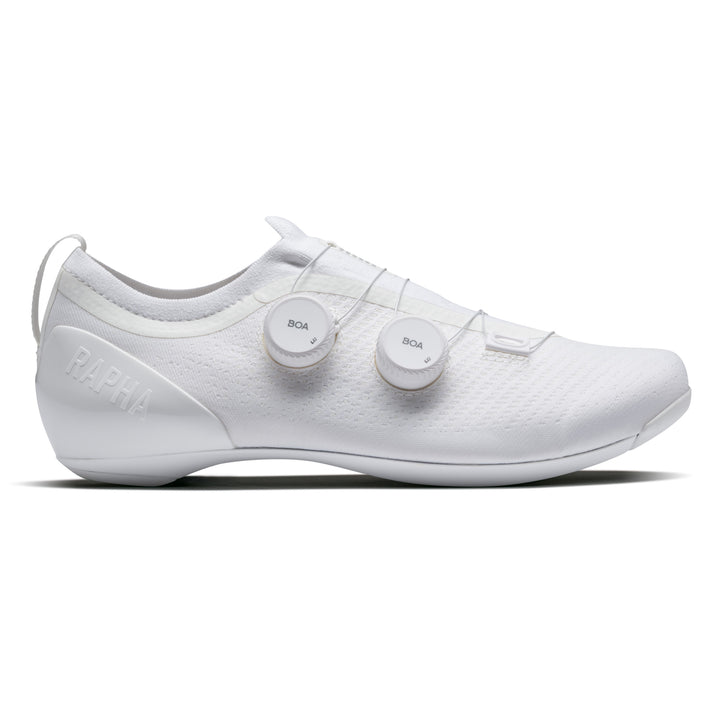Rapha Pro Team Powerweave Road Shoes (White Alyssum/Micro Chip) - Dragonspine Cycling